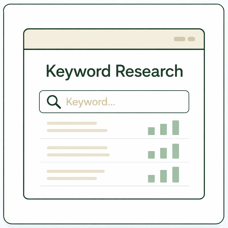 Keyword research
